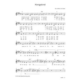 Produktbild des Artikels Königskind (Noten - Download)