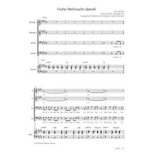 Produktbild des Artikels Frohe Weihnacht überall (Noten - Download)