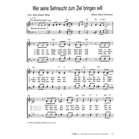 Produktbild des Artikels Wer seine Sehnsucht zum Ziel bringen will (Noten - Download)