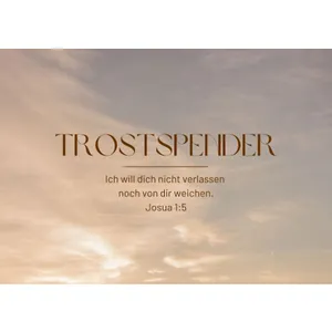 Produktbild des Artikels Postkarte "Trostspender" (Schreibwaren)