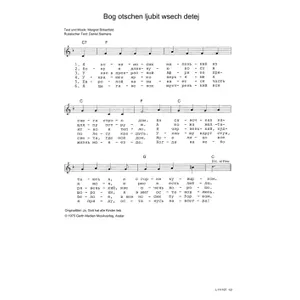 Produktbild des Artikels Bog otschen ljubit wsech detej (Noten - Download)