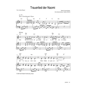 Produktbild des Artikels Trauerlied der Naomi (Noten - Download)