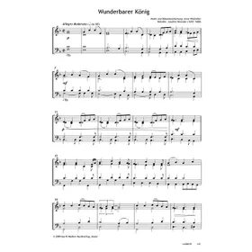 Produktbild des Artikels Wunderbarer König (Noten - Download)
