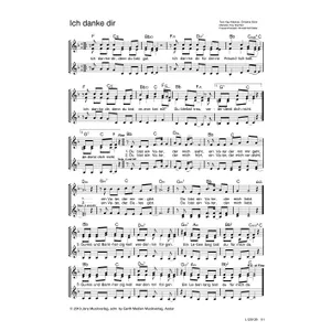 Produktbild des Artikels Ich danke dir (Noten - Download)