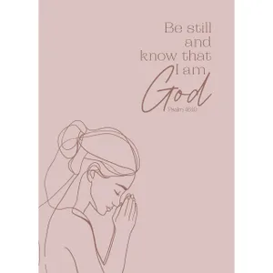 Produktbild des Artikels Postkarten: Be still and know 4 Stück (Schreibwaren)