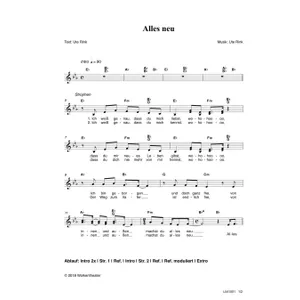 Produktbild des Artikels Alles neu (Noten - Download)