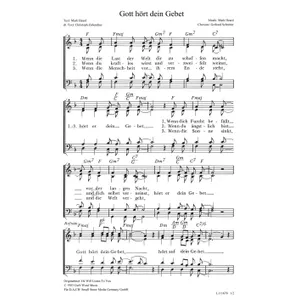 Produktbild des Artikels Gott hört dein Gebet (Noten - Download)