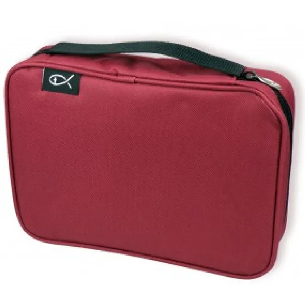 Produktbild des Artikels Bibeltasche XL "Fisch" - rot ()