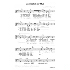 Produktbild des Artikels Du machst mir Mut (Noten - Download)