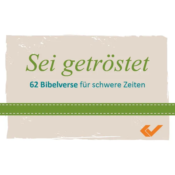 Produktbild des Artikels Sei getröstet (Schreibwaren)