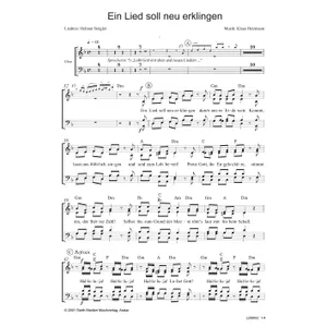 Produktbild des Artikels Ein Lied soll neu erklingen (Noten - Download)