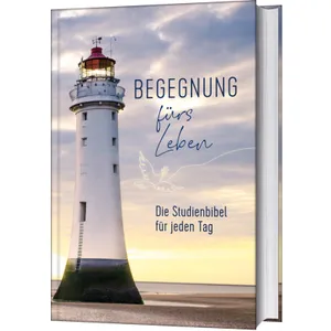 Produktbild des Artikels Begegnung fürs Leben, Motiv "Leuchtturm" (Bibel - Gebunden)