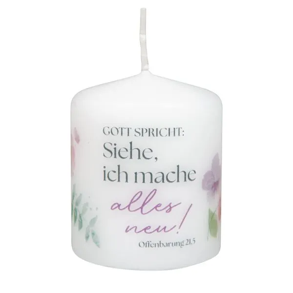 Produktbild des Artikels Jahreslosung 2026 - Tischkerze ()