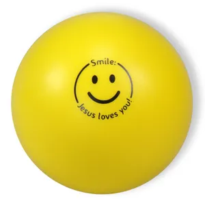 Produktbild des Artikels Softball "Smile - Jesus loves you!" - gelb ()