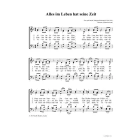 Produktbild des Artikels Alles im Leben hat seine Zeit (Noten - Download)