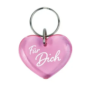Produktbild des Artikels Schlüsselanhänger "Herz" - rosa ()