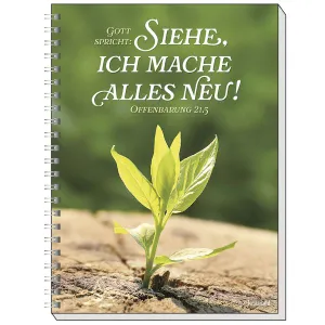 Produktbild des Artikels Jahreslosung 2026 - Memo Block A5 Fotomotiv (Schreibwaren - Spiralbindung)