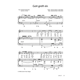 Produktbild des Artikels Gott greift ein (Noten - Download)