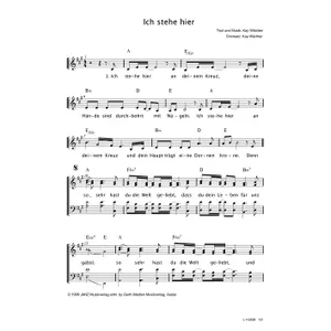 Produktbild des Artikels Ich stehe hier (Noten - Download)