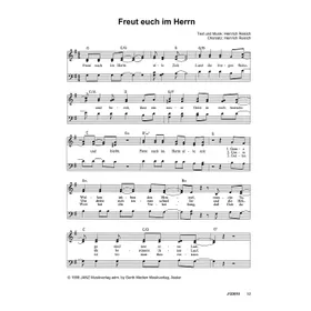 Produktbild des Artikels Freut euch im Herrn (Noten - Download)