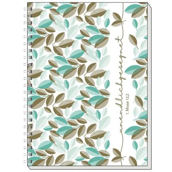 Produktbild des Artikels Memo Block A5: unendlich gesegnet (Gold-Edition) (Schreibwaren - Spiralbindung)