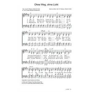 Produktbild des Artikels Ohne Weg, ohne Licht (Noten - Download)
