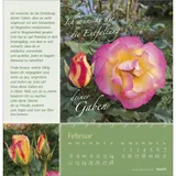 Stimmungsbild zu Rosenduft mit guten Wünschen 2026 - Wandkalender