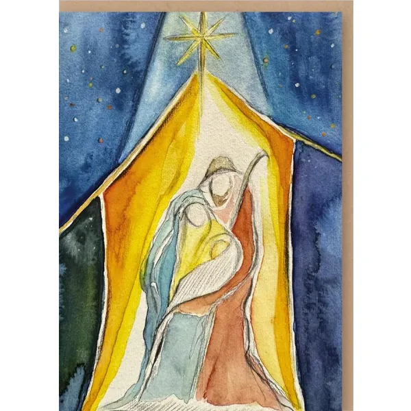 Produktbild des Artikels Faltkarte "Krippe" (Schreibwaren)