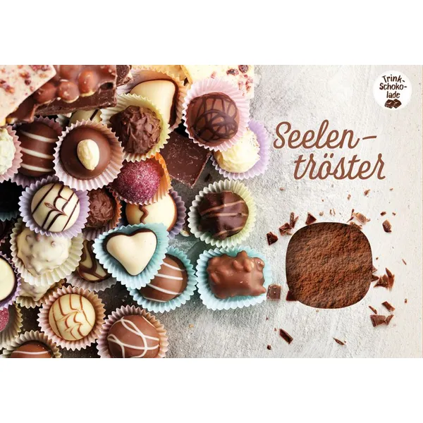 Produktbild des Artikels Schokokarte - Seelentröster (Lebensmittel)