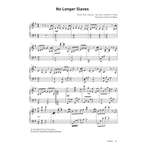 Produktbild des Artikels No Longer Slaves (Noten - Download)