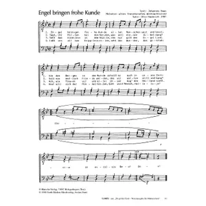 Produktbild des Artikels Engel bringen frohe Kunde (Noten - Download)