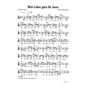 Produktbild des Artikels Mein Leben ganz für Jesus (Noten - Download)