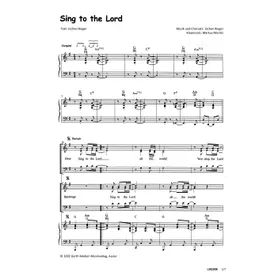 Produktbild des Artikels Sing to the Lord (Noten - Download)