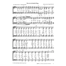 Produktbild des Artikels Das ist ein köstlich Ding (Noten - Download)