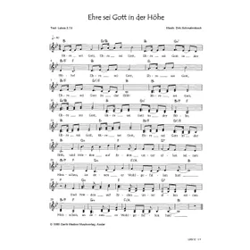Produktbild des Artikels Ehre sei Gott in der Höhe (Noten - Download)