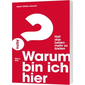 Produktbild des Artikels Warum bin ich hier? - Alpha Gäste-Journal (Buch - Geheftet)