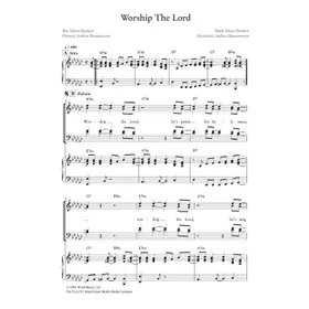 Produktbild des Artikels Worship The Lord (Noten - Download)