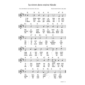 Produktbild des Artikels So nimm denn meine Hände (Noten - Download)