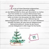 Stimmungsbild zu Weihnachtsfreude für dich - Aufstellbuch
