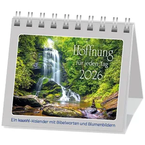 Produktbild des Artikels Hoffnung für jeden Tag 2026 (Kalender - Spiralbindung)