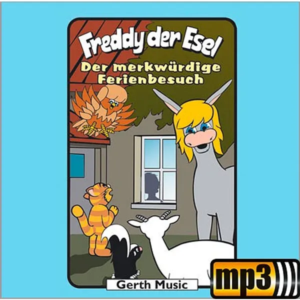 Produktbild des Artikels Der merkwürdige Ferienbesuch - Folge 46 (MP3-Hörspiel - Download)