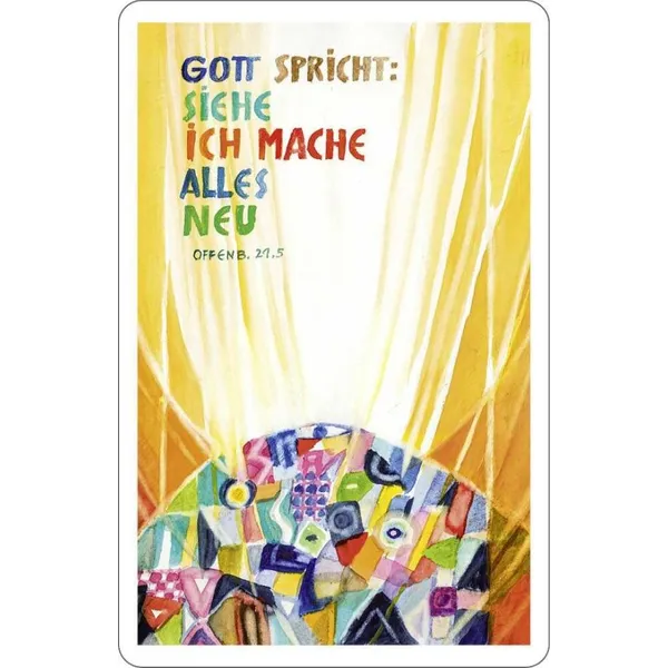 Produktbild des Artikels Jahreslosung 2026 - Kalender im Scheckkartenformat 10er Set (Kalender)