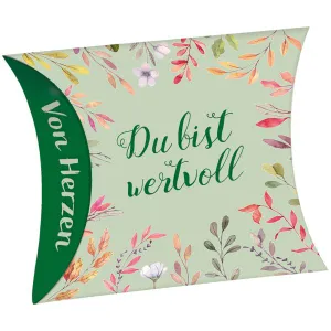 Produktbild des Artikels Schafmilchseife Herz "Du bist wertvoll" (Kosmetik)