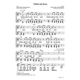 Produktbild des Artikels Online mit Jesus (Noten - Download)