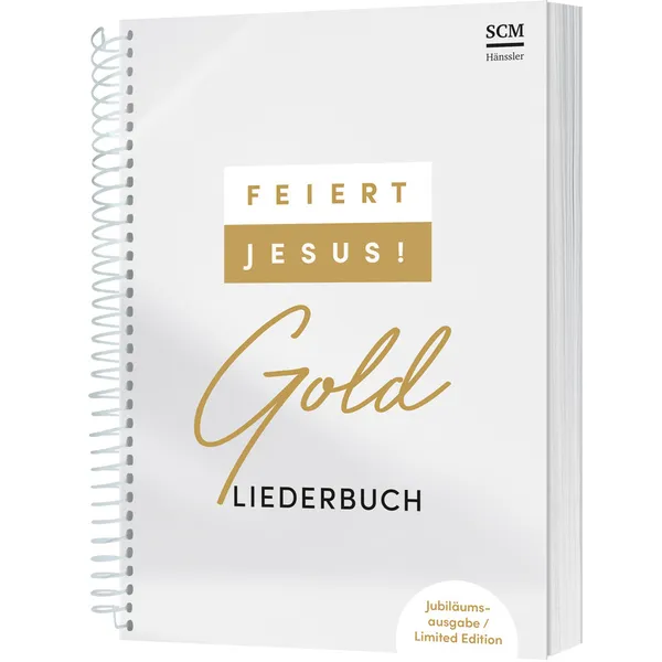 Produktbild des Artikels Feiert Jesus! Gold - Ringbuch (Liederbuch - Spiralbindung)