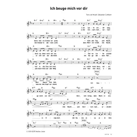 Produktbild des Artikels Ich beuge mich vor dir (Noten - Download)
