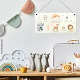 Stimmungsbild zu Metallschild "Arche Noah"