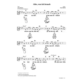 Produktbild des Artikels Alles, was ich brauch (Noten - Download)