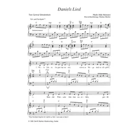 Produktbild des Artikels Daniels Lied (Noten - Download)
