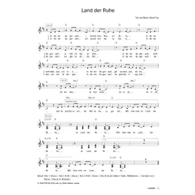 Produktbild des Artikels Land der Ruhe (Noten - Download)